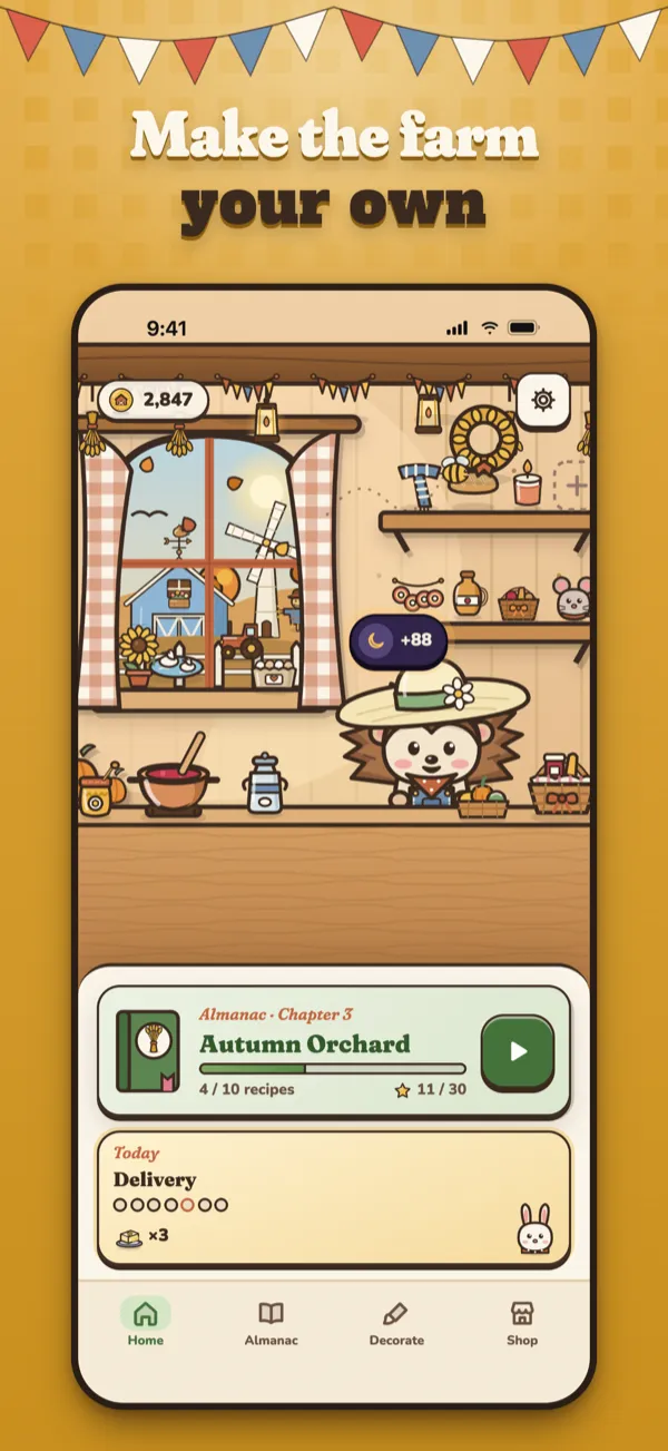 BarnWorks App Store screenshot: Make the farm your own
