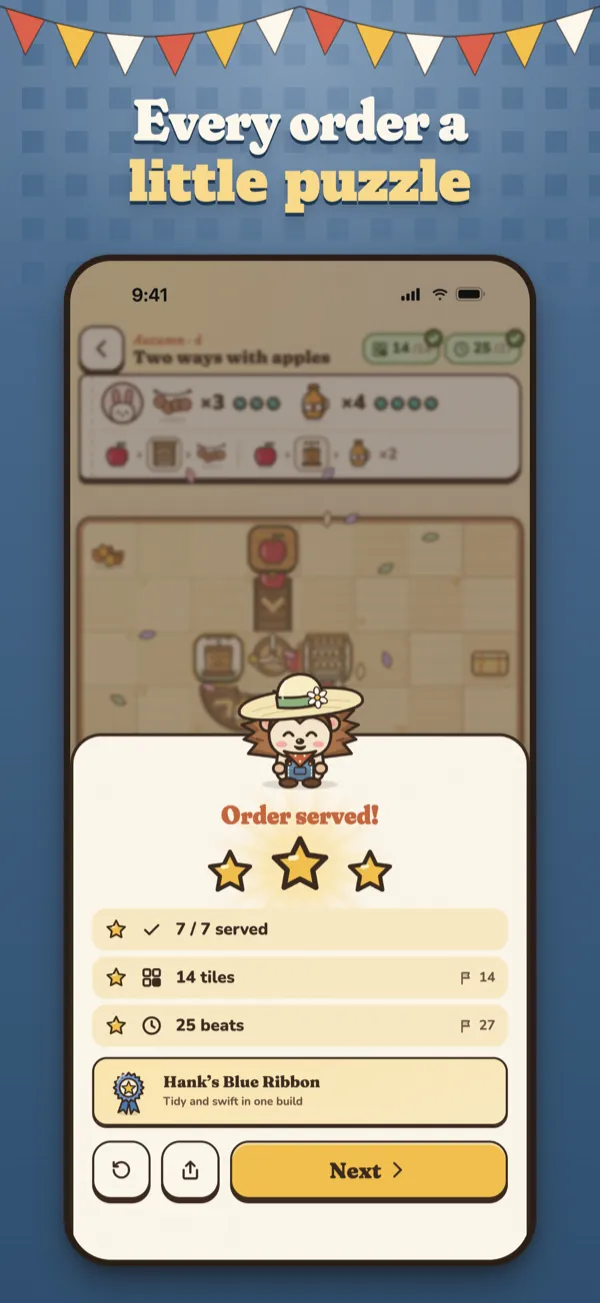 BarnWorks App Store screenshot: Every order a little puzzle
